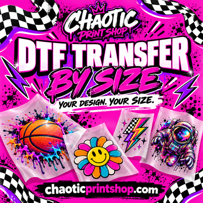 DTF Transfers By Size