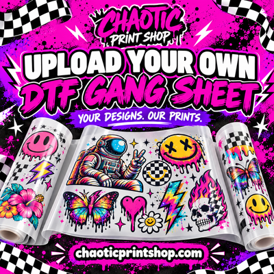 Upload your own DTF Gang Sheet